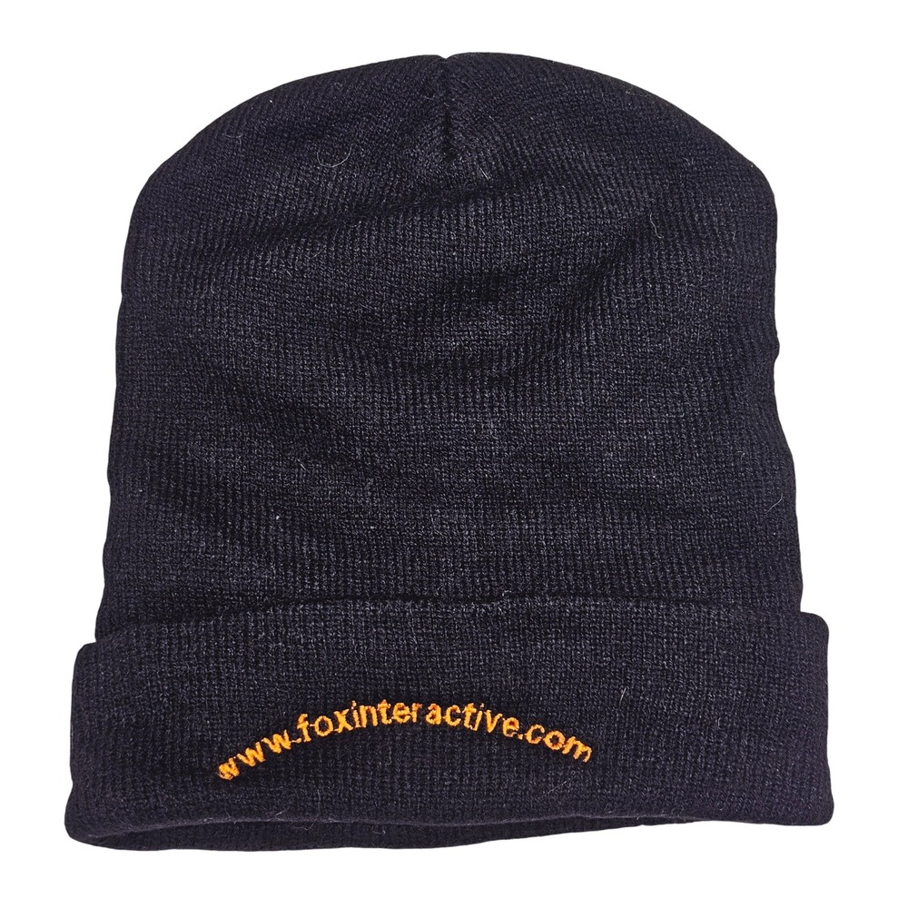 Motorhead 1998 Racing Beanie Hat Knit Cap Fox Interactive Video Game‎ Promo Cuff - Picture 3 of 4